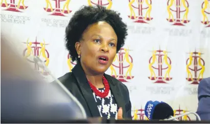  ?? Pictures: Gallo Images ?? REMEDIAL ACTION. Public Protector Busisiwe Mkhwebane wants the constituti­on changed.