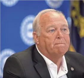  ?? JUNFU HAN/USA TODAY NETWORK ?? Former UAW President Dennis Williams, shown in 2017, on Wednesday admitted to a charge ofi conspiracy to embezzle union funds.