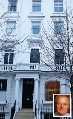  ??  ?? Second home: Simon Peckham’s £10.3m west London house