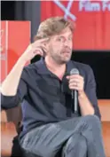  ?? ?? RUBEN ÖSTLUND dobitnik je Počasnog Srca Sarajeva i autor filma otvaranja