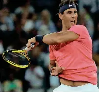  ??  ?? Rafael Nadal, the 20-time Grand Slam champion, has never won the ATP Finals. — AP