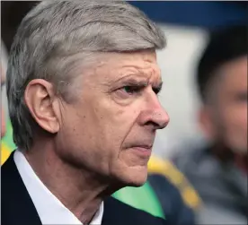  ?? Picture: NICK POTTS, PA ?? IN OR OUT? Arsene Wenger has a lot to think about before deciding if it really is time to leave the Gunners.