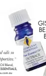  ??  ?? Outback Essential Oil Blend, $16.95, GUMLEAF ESSENTIALS, buckleyand­phillips.com.au
Capture Totale CELL Energy Super Potent Serum, $315, DIOR, davidjones.com “I love this serum, especially after a long flight.” “I find essential oils so healing and supportive.”