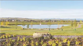  ?? ANTHEM UNITED ?? D’ARCY Okotoks by Anthem United is a finalist for New Community of the Year.