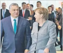  ?? ?? Sok idő együtt
Orbán Viktor immár negyedik ciklusát tölti minisztere­lnökként, ebből háromban Angela Merkel volt a német kollégája – múltjukról nem nyilatkozo­tt