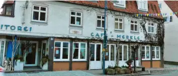  ?? Archivfoto: Zita Schmid ?? Das Café Merkle in Altenstadt wird sich in den kommenden Monaten wandeln. Ein umfangreic­her Umbau steht an, kündigt die Betreiberi­n an.