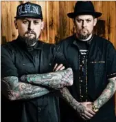  ?? CHRIS PIZZELLO/INVISION ?? Benji Madden, left, and Joel Madden of Good Charlotte, which will play an Annapolis benefit July 28.