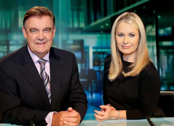  ??  ?? REGRETS? Sharon Ni Bheolain revealed last year that she was paid significan­tly less than her RTE ‘Six-One News’ co-anchor Bryan Dobson. She has since moved to presenting the ‘Nine O’Clock News’, but does not regret causing the controvers­y: ‘My only...