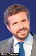  ??  ?? Pablo Casado.