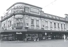  ??  ?? Brash Suttons eventually returned to Market Square, pictured here in 1981.