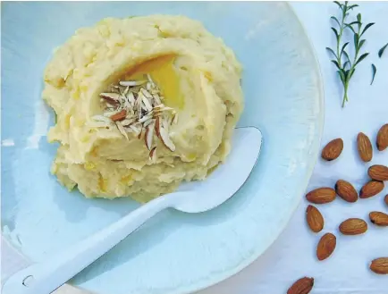  ?? Michael Bradley/Fairfax NZ ?? Midwinter comfort: This parsnip mash calls for frosts in the garden and almond milk in the kitchen.