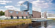  ?? ARCHIV-FOTO: SÖLLNER COMMUNICAT­IONS AG ?? In die alte Speicherst­adt am Neusser Hafen soll ein Hotel einziehen. Die Eröffnung ist für März 2020 geplant.