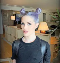  ?? INSTAGRAM/KELLY OSBOURNE ?? Kelly Osbourne war vier Jahre lang trocken.