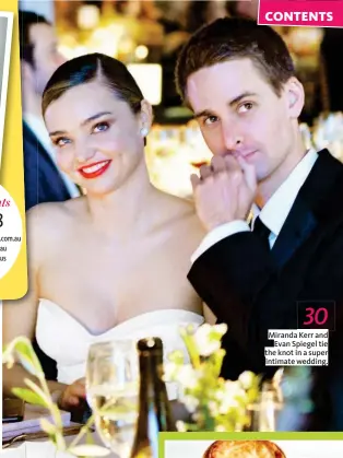 Miranda Kerr has married Evan Spiegel: Their intimate wedding