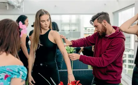  ??  ?? Nelson designer Matt Costello says he is Project Runway New Zealand’s underdog contestant. The former Southern Institute of Technology fashion student launched his own label earlier this year.