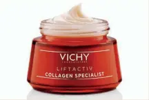  ??  ?? Completa la routine anti-rughe con la crema Liftactiv Collagen Specialist.