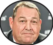  ??  ?? Steve Hansen