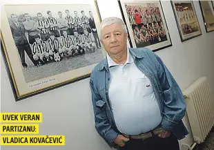  ??  ?? Fudbaler crno-belih i kapiten slavne generacije koja je pre pola veka igrala finale Kupa šampiona protiv Reala preminuo je u 77. godini.