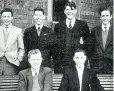  ??  ?? Boys together: Room mates at the Knoll, Derby, in 1958