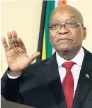  ?? Foto: AP/Hadebe ?? Bis vor kurzem galt Jacob Zuma als starker Mann Südafrikas.