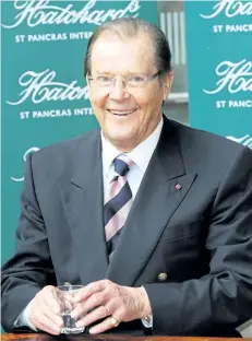  ?? WENN FILE ?? Sir Roger Moore lost his battle to cancer at aged of 89 on Tuesday.