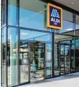  ?? Foto: Aldi Süd, dpa ?? Etwas moderner präsentier­t sich das neue Aldi Logo.