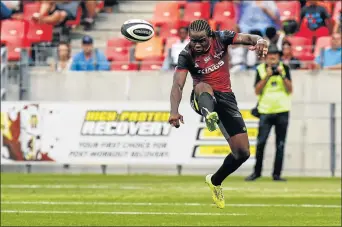  ?? Picture: GALLO IMAGES ?? FRESH SETBACK: Southern Kings’ Yaw Penxe in action during their Guinness Pro14 match against Toyota Cheetahs at Nelson Mandela Bay Stadium on Saturday in Port Elizabeth. Cheetahs won 45-21