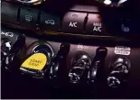  ??  ?? Toggle switches control different functions here, such as regenerati­ve braking set-up