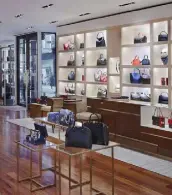  ??  ?? Louis Vuitton thrived in Brown Thomas during the Christmas spending period