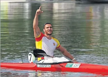  ??  ?? Saúl Craviotto en Río 2016 donde ganó un oro y un bronce en
piragüismo.