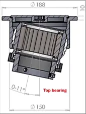  ?? ?? A loose grub screw seems the likely culprit that allowed the rudder top bearing to separate and drop down, along with the rudder stock