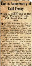  ??  ?? I was thrilled to receiVe this yellowed Herald newspaper clipping from Janet. She found this little treasure in the bottom of an old trunk.