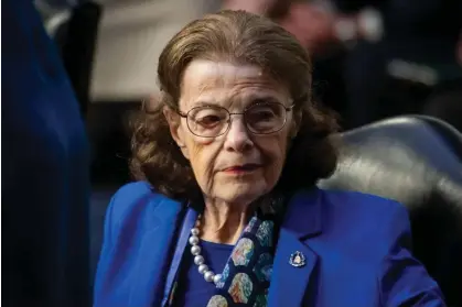  ?? ?? Senator Dianne Feinstein has faced pressure to resign from fellow Democrats. Photograph: Shuttersto­ck