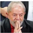  ?? FOTO: AFP ?? Brasiliens Ex-Präsident Lula sieht sich als Opfer einer Kampagne.