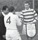  ??  ?? Celtic captain Billy McNeill