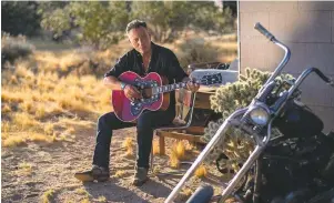  ??  ?? The Boss delivers music and musings about life in Western Stars