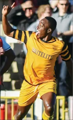  ??  ?? REMEMBER ME? Jamar Loza is staying at Maidstone United where he has signed on a season-long deal