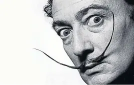  ??  ?? Salvador Dalí. Uno de los artistas más polémicos del siglo 20.