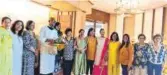  ?? ?? Past Presidents and Governing Council Members with Chef Ananda Soloman and Guest of Honour Ritu Lakhotia