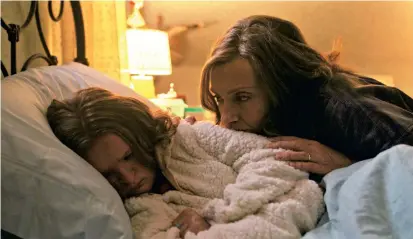  ??  ?? Milly Shapiro (left) and Toni Collette in a scene from Ari Aster’s “Hereditary”