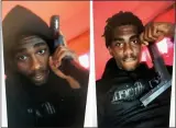  ?? PHOTO COURTESY MONTGOMERY COUNTY DISTRICT ATTORNEY’S OFFICE ?? In this photo taken from the suspect’s cell phone, Jamel Barnwell is posing with a gun.
