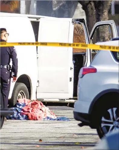  ?? Allen J. Schaben Los Angeles Times ?? s later confirmed the driver was the suspect in the Monterey Park shooting that left 10 people dead and 10 wounded.