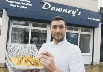  ??  ?? Gareth Downey from the popular local chain Downey’s