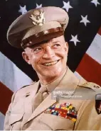  ??  ?? Dwight Eisenhower was the last non-politician elected president before Trump, but he’d been involved in geopolitic­al decisionma­king at the highest levels.