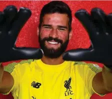  ??  ?? Record goalkeepin­g signing Alisson Becker completes the Jurgen Klopp puzzle as the charismati­c boss takes aim at a first ever trophy with the Reds.