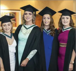  ??  ?? Fionnula Deeley, Niamh Conway, Grace Finnegan and Clodagh Sloyan.