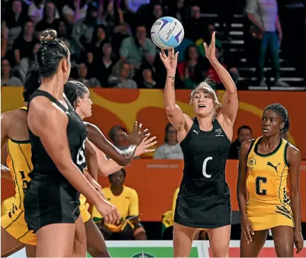  ?? PHOTOSPORT ?? With captain Gina Crampton granted a break and Shannon Saunders unavailabl­e because of pregnancy, Whitney Souness is poised for a bigger role when the series against Jamaica eventually starts.