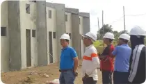  ??  ?? National Housing Authority Constructi­on Inspection