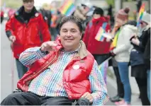  ?? LORRAINE HJALTE/CALGARY HERALD FILES ?? Lawyer Kent Hehr, a two-term Liberal MLA, is campaignin­g hard to become the first Liberal elected federally in his Calgary Centre riding since 1968.