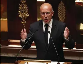  ??  ?? Eric Ciotti (Les Républicai­ns) est le favori pour succéder à Thierry Solère.